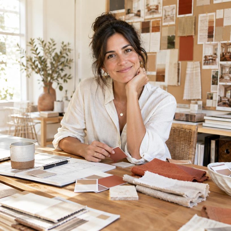 Retrato de Marta, interiorismo y diseño en Construcciones y Reformas Obrisa