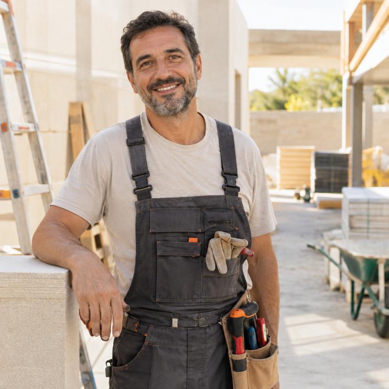Retrato de Javier, jefe de equipo · albañilería en Construcciones y Reformas Obrisa