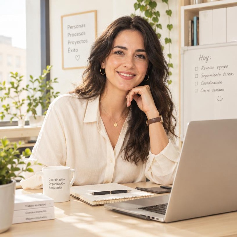Retrato de Rocío, atención al cliente en Construcciones y Reformas Obrisa